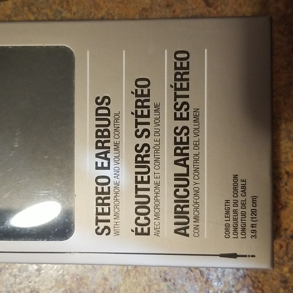 Electra white in-ear earbuds with volume controls, NWOT - Picture 6 of 7